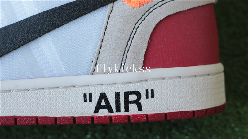 Final Correct Version Off White x Air Jordan 1